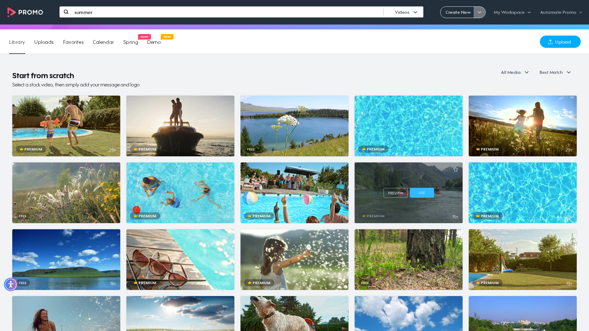 Test failure screenshot